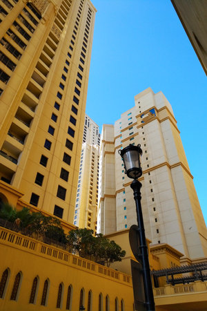 Modern buildings in Dubai, United Arab Emirates