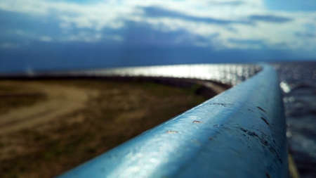 old embankment of the Volga Riverの写真素材