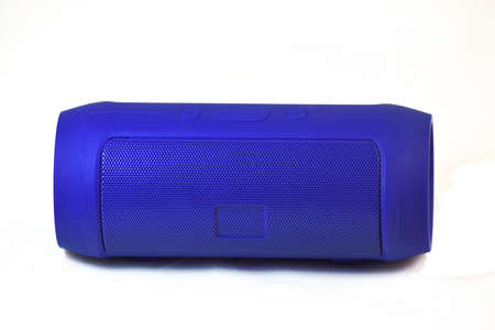 portable audio column on a white background