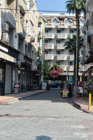 Beautiful streets in Marmaris. Turkeyの写真素材