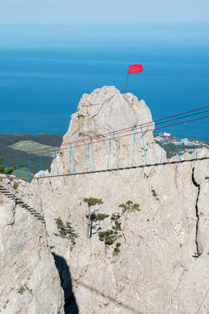 panoramic views from Mount Ai-Petri. Crimeaの写真素材