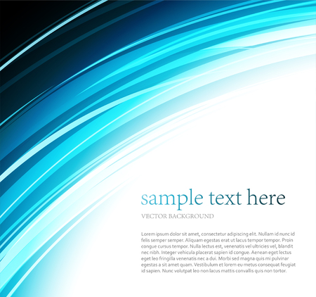 illustration Abstract colorful background. Blue transparent linesのイラスト素材