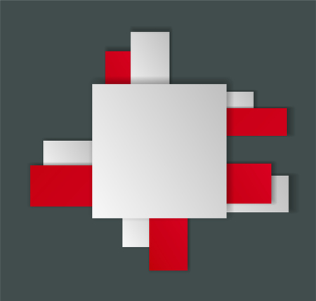 illustration Abstract colorful background. Paper designのイラスト素材