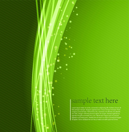 illustration Abstract colorful background. Green transparent linesのイラスト素材