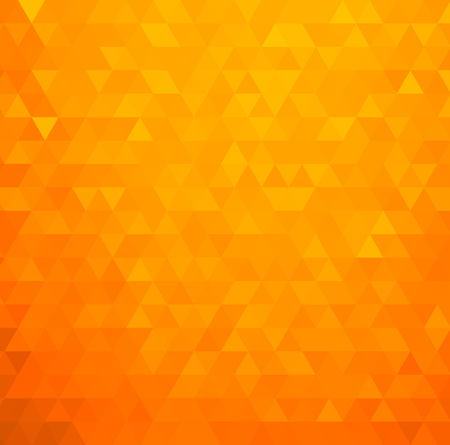 Vector Abstract orange color mosaic background for design brochure, website, flyerのイラスト素材