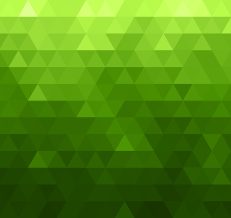 Abstract vector template design with colorful geometric triangular background for brochure, web sites,  leaflet, flyer.  Green triangleのイラスト素材