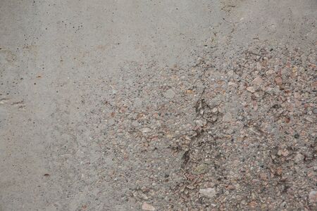 Texture of gray scary wallの写真素材