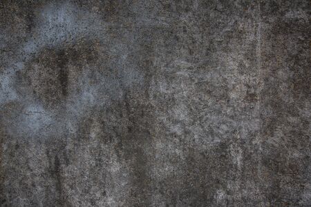 Texture of old gray concrete wallの写真素材