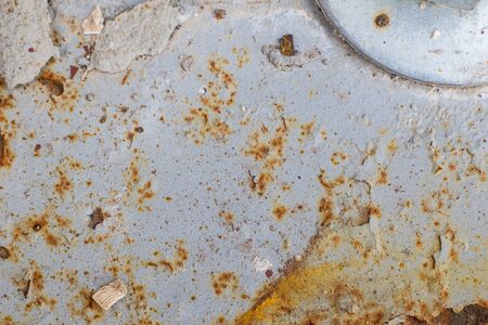 Rust texture of old metal red colorの写真素材