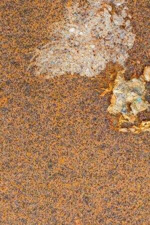 Rust texture of old metal red colorの写真素材