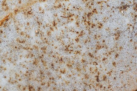 Red rust on old metalの写真素材