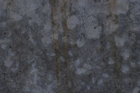 Dark gray texture of an old concrete wallの写真素材