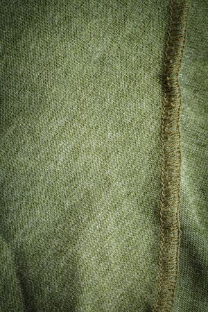 Different textured green fabric for clothes and decor