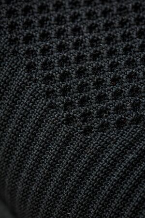 Thick black fabric for clothes and decor