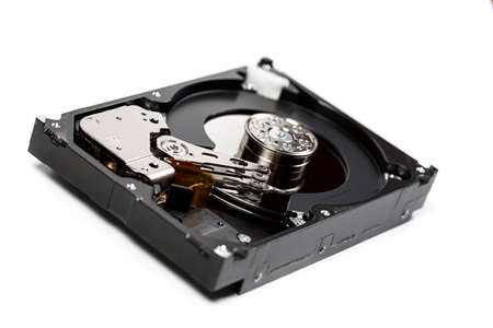 Computer hard drive for storing large amounts of information