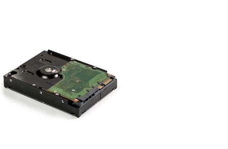 Computer hard drive for storing large amounts of informationの写真素材