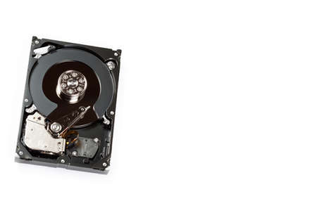 Computer hard drive for storing large amounts of informationの写真素材