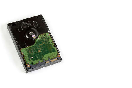 Computer hard drive for storing large amounts of information