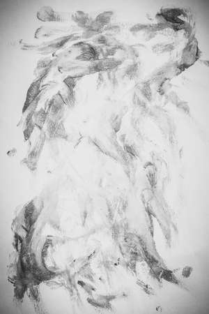 Black and white paint texture, vintageの写真素材