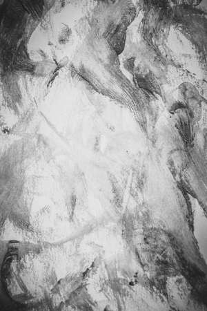 Black and white paint texture, vintageの写真素材