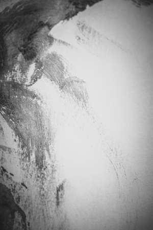 Black and white paint texture, vintageの写真素材