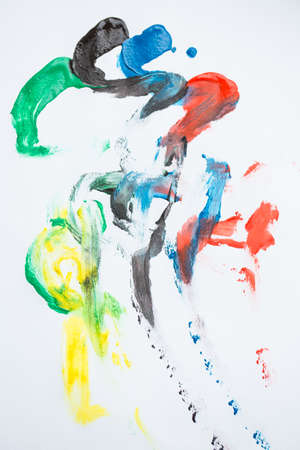 Different color texture from paint, vintage, artistの写真素材