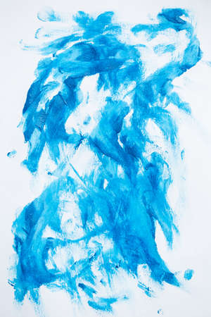 Blue paint texture, vintage, artistの写真素材