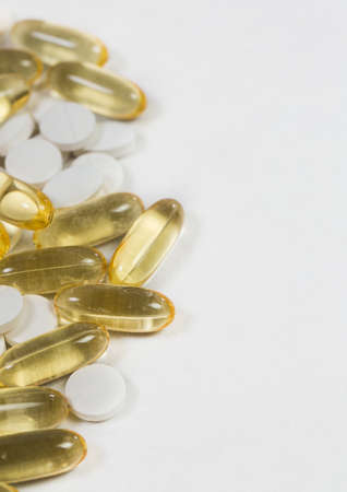 Various useful vitamins for immunity and good healthの写真素材