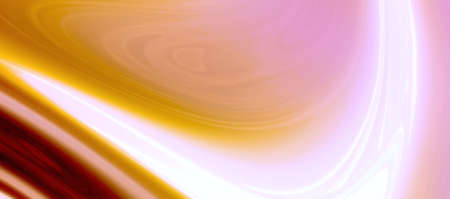 Bright liquid abstract background with wavy streaks, tints and glow. 3D illustration, 3D rendering.の写真素材