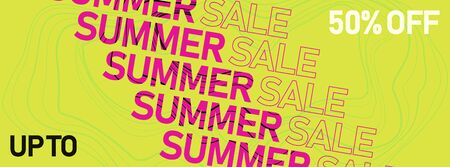 Acid modern sale poster. Hipster flyer nowdays style. Vector illustration.
