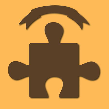 puzzle as the image name. purpose. advertisement.のイラスト素材