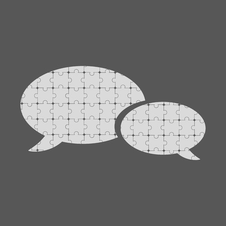 Two bubble chat puzzles