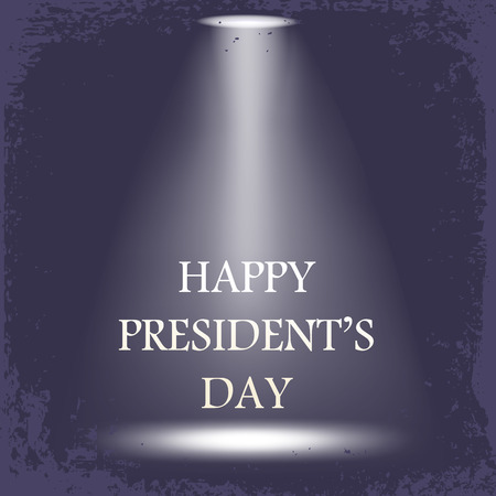 Yappy presidents day backgroundのイラスト素材