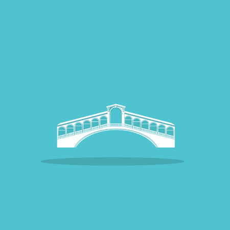 bridge in Italy for webのイラスト素材