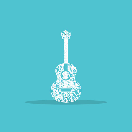 guitar logor for webのイラスト素材