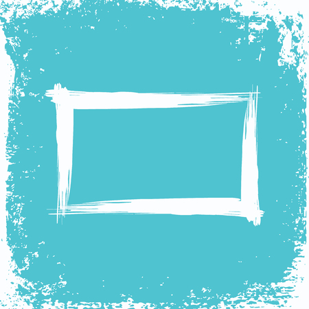 Grunge frame abstract vector template.のイラスト素材