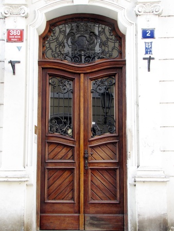 Old doorのeditorial素材