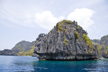 Sea rockの写真素材