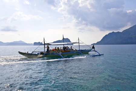 Sea boatのeditorial素材