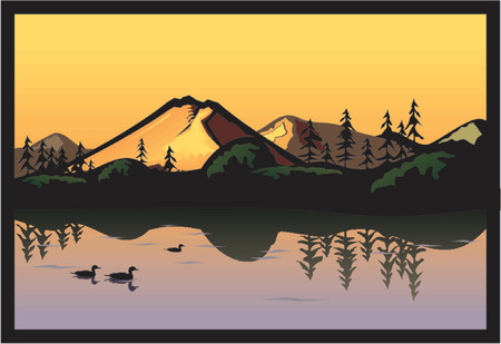 mountains2のイラスト素材