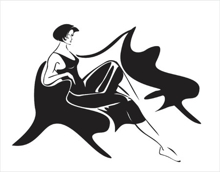 woman5のイラスト素材