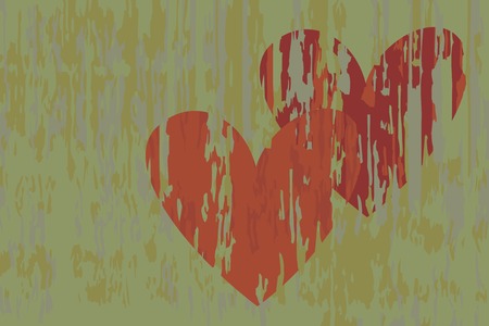 two heartのイラスト素材