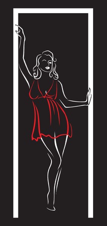 sexy girlのイラスト素材