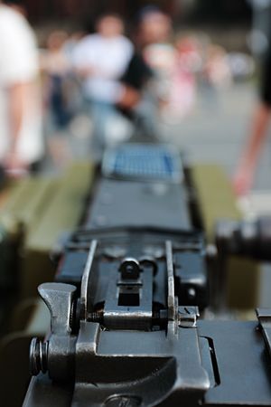 The weapon against the peace populationの写真素材