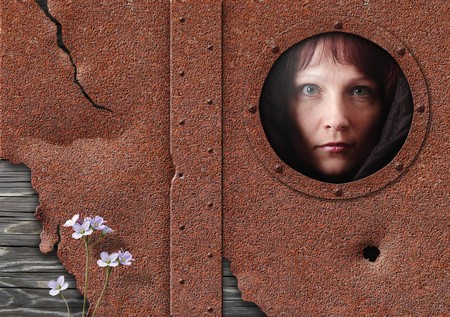 The wife of the Stalkerの写真素材