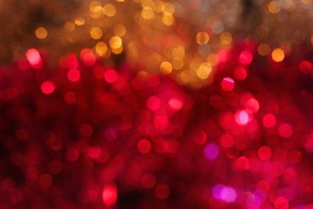 defocused background in yellow and red colorsの写真素材