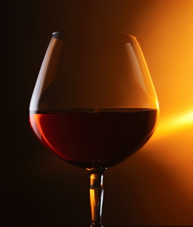 cognac,focus on a foreground,shallow DOF.の写真素材