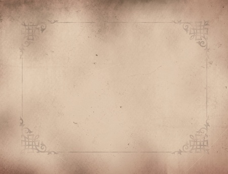 background.old paper with ornament.の写真素材