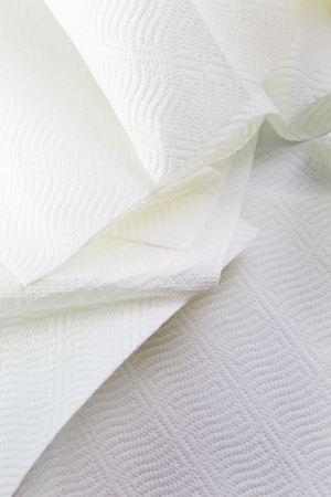 White paper towel の写真素材