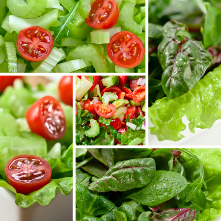 raw vegetables with an olive oil , saved clipping pathの写真素材